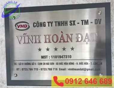 Mẫu Bảng Hiệu Lam Sóng