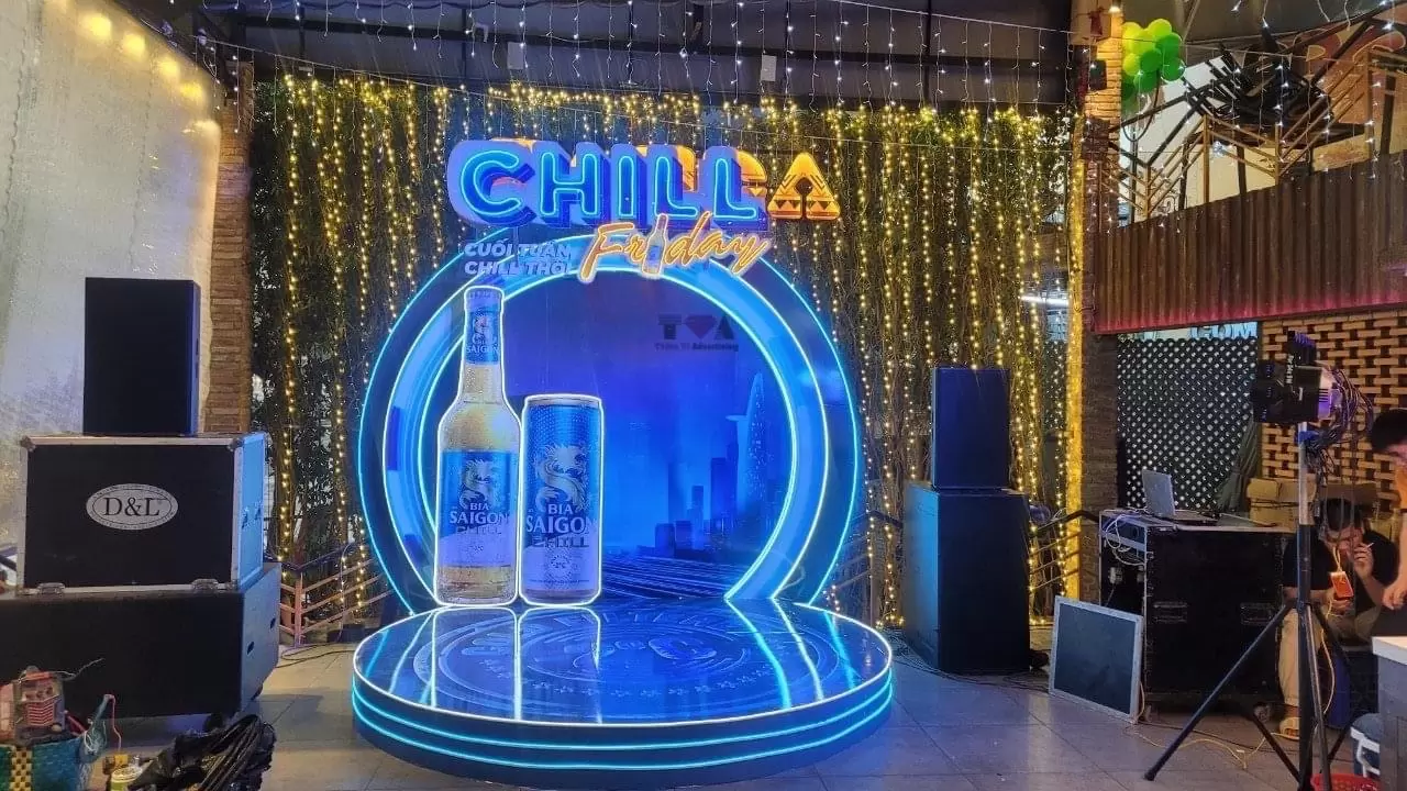 Chữ Nổi Mica