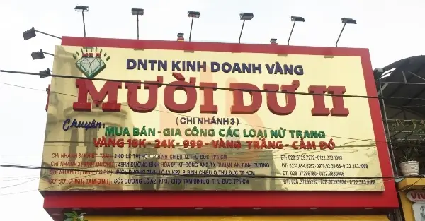 Mẫu Bảng Hiệu Alu