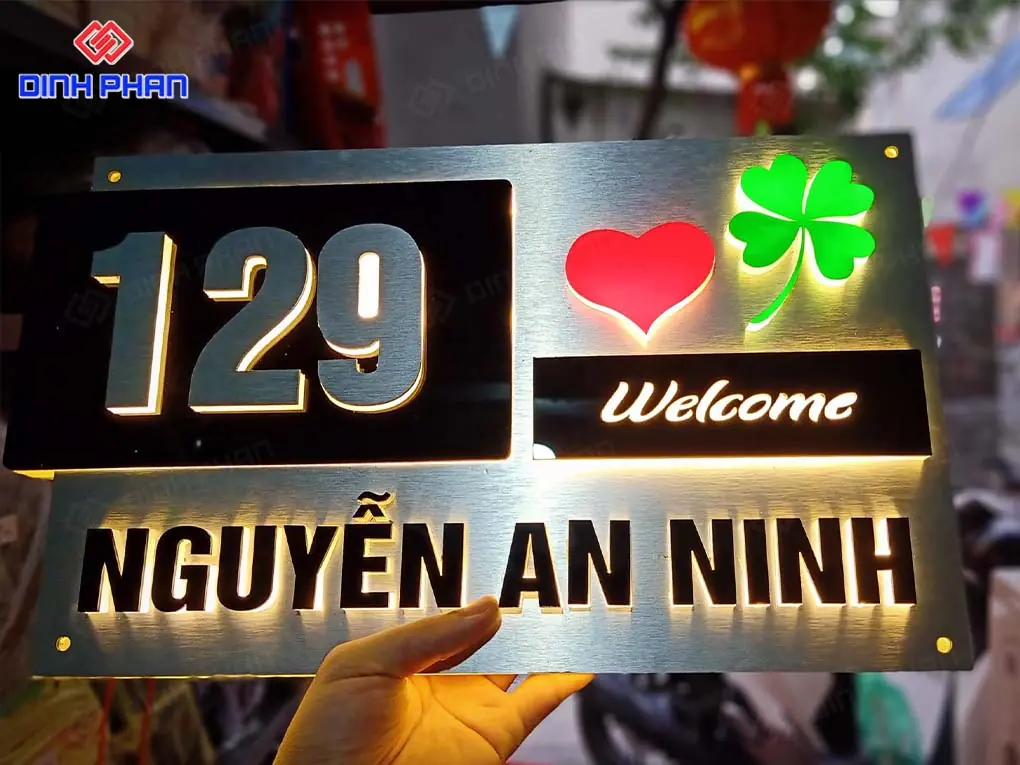 Mẫu Biển Tên Công Ty, Biển Nhà