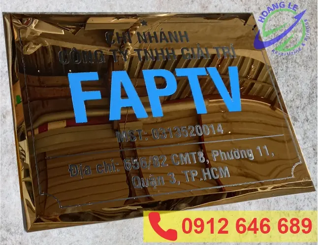 Mẫu Biển Tên Công Ty, Biển Nhà