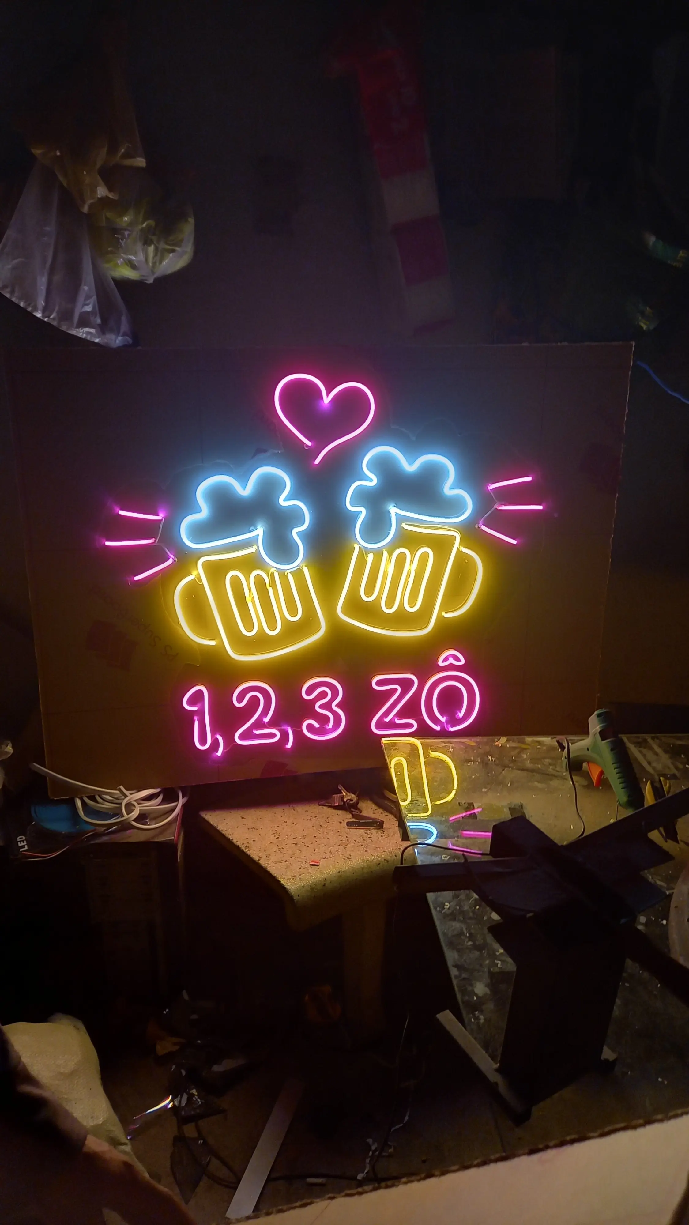 Mẫu Chứ Led Neon Sign